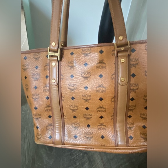 MCM Visetos Shopper Handbag - Picture 2 of 8